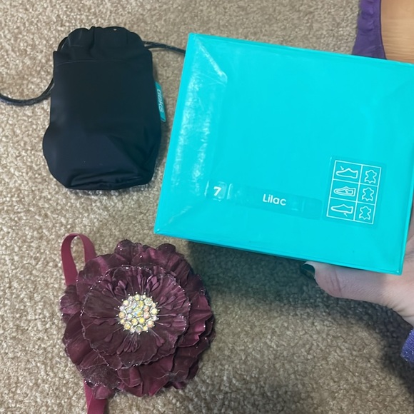 Size 7 Lilac Tieks - Good used condition - Picture 6 of 6